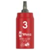 Wera 005900 8740 A VDE HF Zyklop Insulated Hex Bit Socket with Holding Function 1/4" Drive x 3mm Wera 005900 8740 A VDE HF Zyklop Insulated Hex Bit Socket with Holding Function 1/4" Drive x 3mm