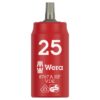 Wera 005923 8767 A VDE HF Zyklop Insulated Torx Bit Socket with Holding Function 14 Drive x T25 Wera 005923 8767 A VDE HF Zyklop Insulated Torx Bit Socket with Holding Function 1/4" Drive x T25
