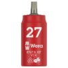 Wera 005924 8767 A VDE HF Zyklop Insulated Torx Bit Socket with Holding Function 14 Drive x T27 Wera 005924 8767 A VDE HF Zyklop Insulated Torx Bit Socket with Holding Function 1/4" Drive x T27