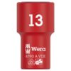 Wera 005939 8790 A VDE Insulated Socket 14″ Drive x 13mm Wera 005939 8790 A VDE Insulated Socket 1/4″ Drive x 13mm