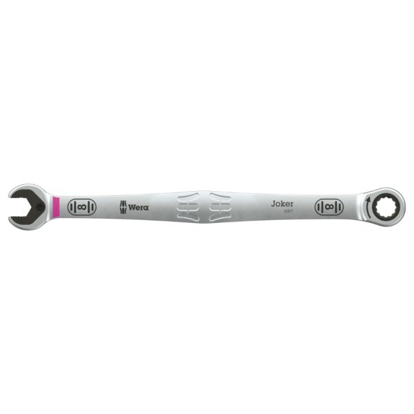 Wera 020350 6007 Joker SB Long Design Ring Ratchet Spanner Wrench 8mm x 180mm