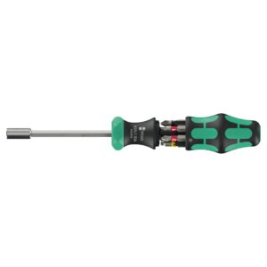 Wera 051517 Kraftform Kompakt 27 RA 1 Ratcheting Bitholder 7-Piece