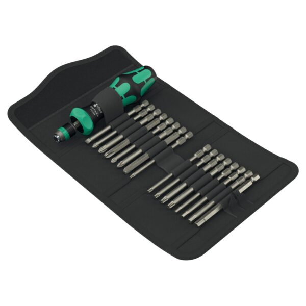 Wera 051530 Kraftform Kompakt 60 RA-R 1 Screwdriver Set 17-Piece