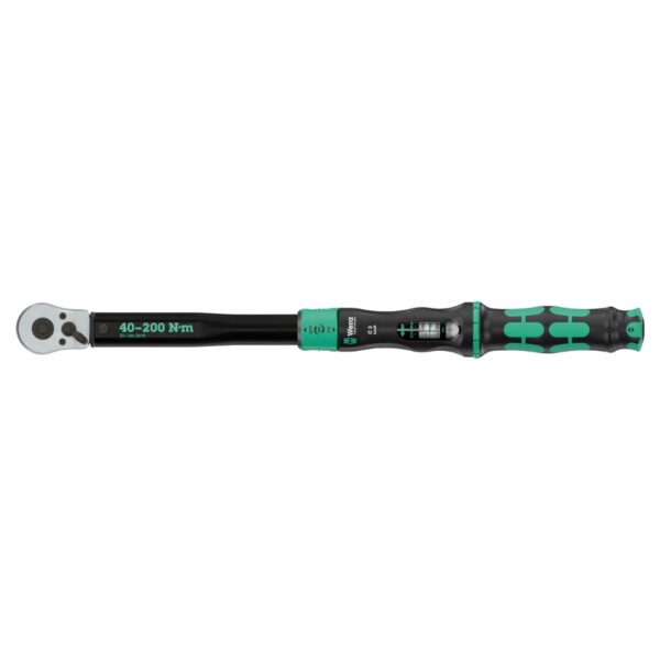 Wera 075692 Click-Torque Lock C 3 Torque Wrench, 1/2" Drive, 40-200 Nm