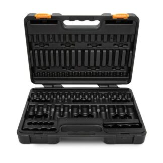 Gearwrench 80742 1/4", 3/8" and 1/2" Drive Hex/Tamper Proof Torx/External Torx/Torx SAE/Metric Bit Set 84-Piece