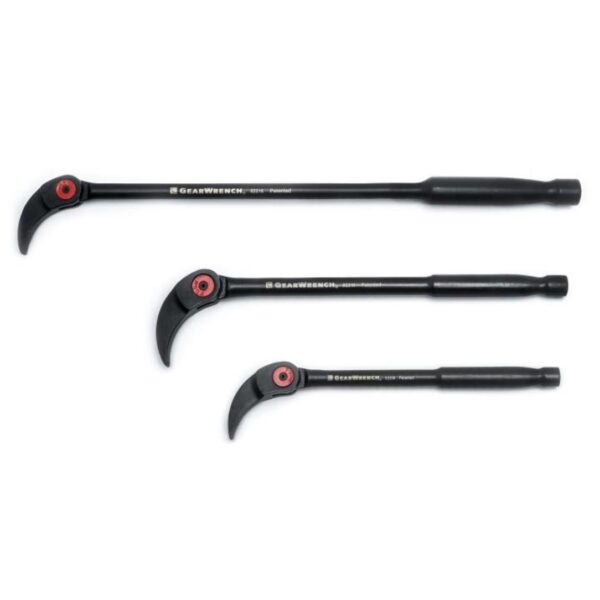 Gearwrench 82301D 8", 10" and 16" Indexing Pry Bar Set 3-Piece