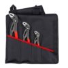 Knipex 001955S9 COBRA Set in Tool Roll 3-Piece Knipex 001955S9 COBRA Set in Tool Roll 3-Piece