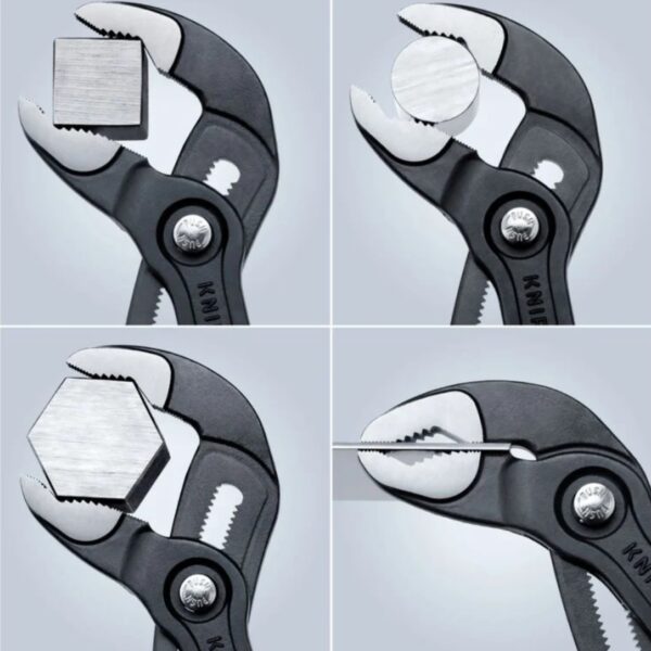 Knipex 001955S9 COBRA Set in Tool Roll 3-Piece (2) Knipex 001955S9 COBRA Set in Tool Roll 3-Piece