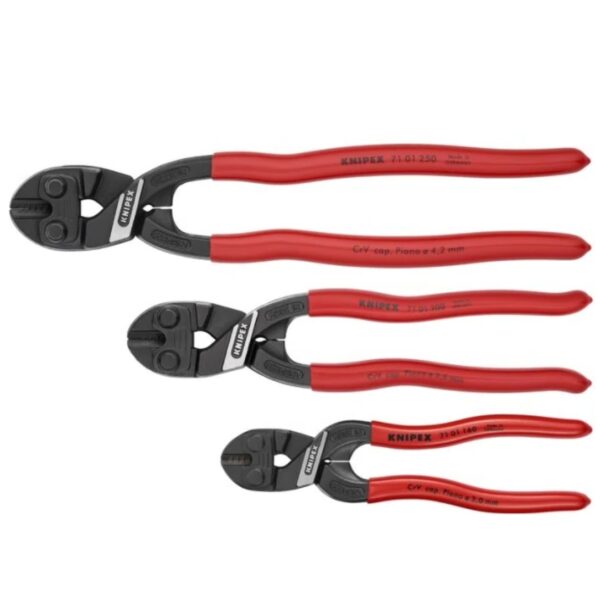 Knipex 002005US2 COBOLT Compact Bolt Cutter Set 3-Piece