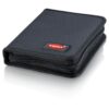 Knipex 002016LE 8-1/4" Empty Electronics Zipper Pouch with 8 Elastic Loops