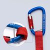 Knipex 005012TBKA 38" Tool Tethering Lanyard with Captive Eye Carabiner up to 13lbs