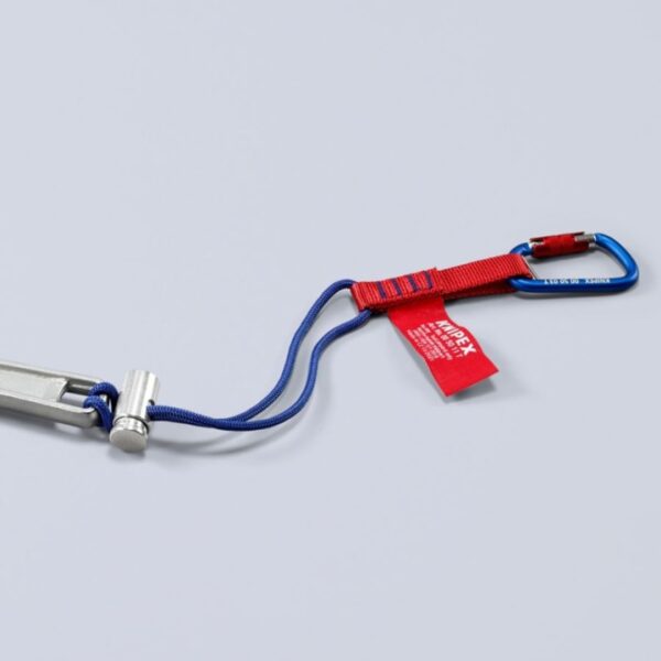 Knipex 005013TBKA 18" Tool Tethering Adaptor Straps with Captive Eye Carabiner up to 13lbs