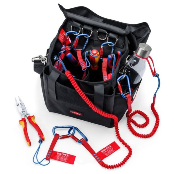 Knipex 005050TLE 12 Small Tethered Tool Bag - Empty (5) Knipex 005050TLE 12" Small Tethered Tool Bag - Empty