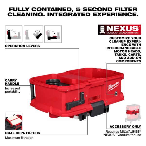 Milwaukee 0991-20 NEXUS Dedicated Filter Cleaner