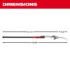 Milwaukee 48-22-9375 16ft Pole Saw and Pruner