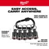 Milwaukee 48-32-4537 Bit Holder with Carabiner 5-Piece
