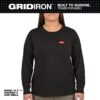 Milwaukee F551 Series Women's GRIDIRON Long Sleeve Pocket T-Shirt