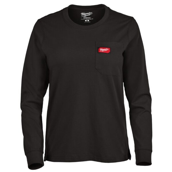 Milwaukee F551 Series Women's GRIDIRON Long Sleeve Pocket T-Shirt