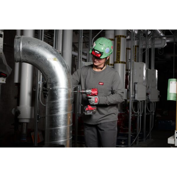 Milwaukee F551 Series Women's GRIDIRON Long Sleeve Pocket T-Shirt