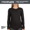 Milwaukee F552 Series Women's FREEFLEX Long Sleeve Hybrid T-Shirt