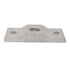 Ceiling Flanges for Threaded Rod - Aluminum