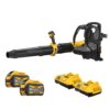 DeWalt DCBL570Y2 60V MAX Brushless Backpack Blower Kit