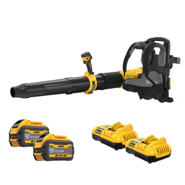 DeWalt DCBL570Y2 60V MAX Brushless Backpack Blower Kit