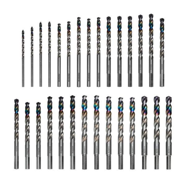 Diablo DMD-T29 METAL DEMON Drill Bits Set for Mild, Hardened and Stainless Steels 29-Piece