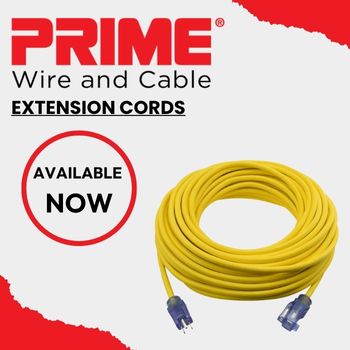 Prime Extension Cords Available Now