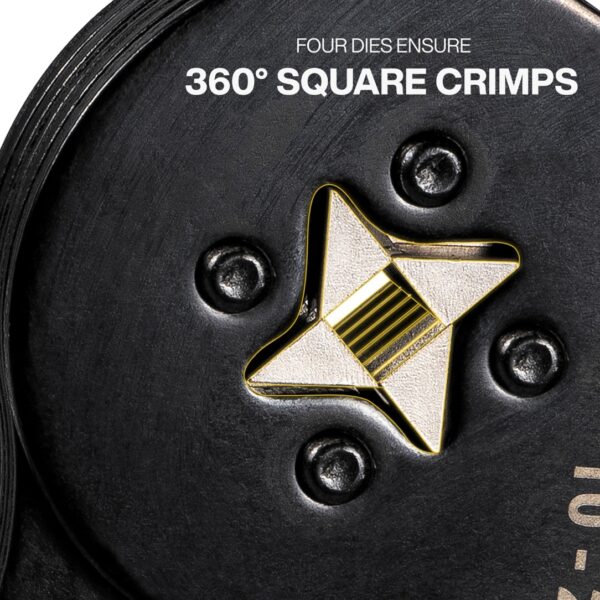 Klein 34060 Ratcheting Ferrule Square Crimper Set