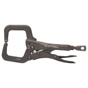 Klein 38630 6" C-Clamp Locking Pliers With Standard Jaws