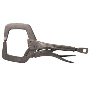 Klein 38632 11" C-Clamp Locking Pliers With Standard Jaws