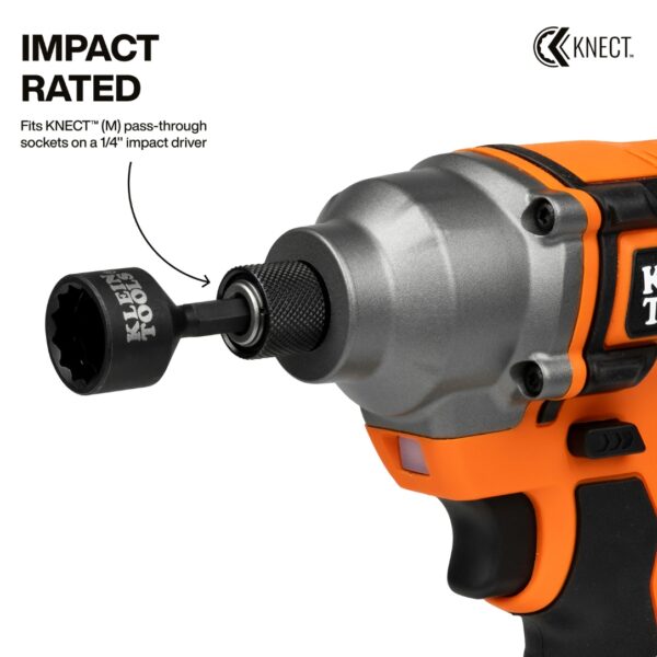 Klein 65KADPM KNECT Impact Socket Adapter Set (2) Klein 65KADPM KNECT Impact Socket Adapter Set