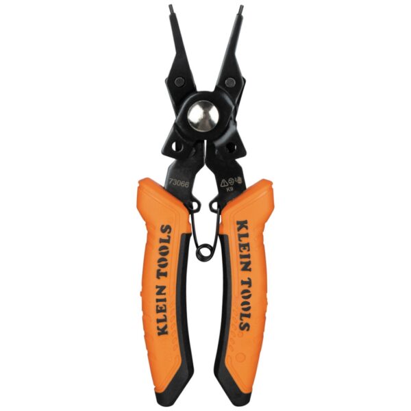 Klein 73066 6-in-1 Interchangeable Snap Ring Pliers