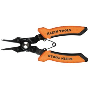 Klein 73066 6-in-1 Interchangeable Snap Ring Pliers