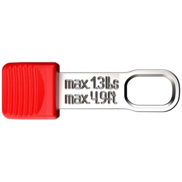 Knipex 006210TRSBA KNIPEXTEND Red TetheredTool Clips 10-Piece