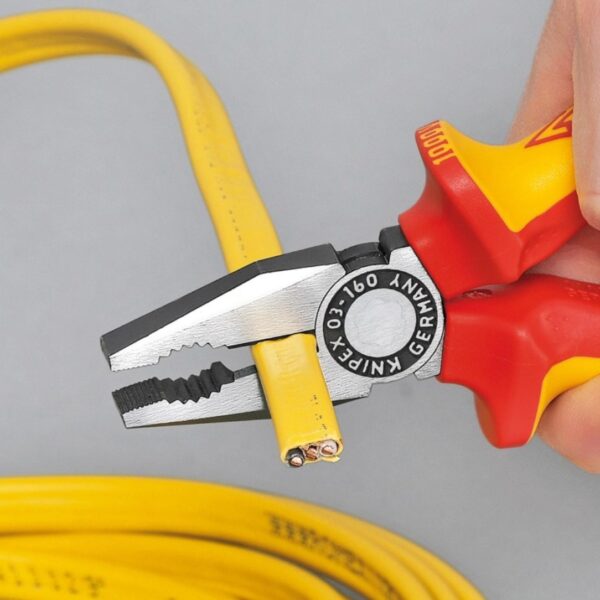 Knipex 0308160SBA 6-1/4" 1000V Insulated Combination Pliers