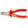 Knipex 0828185SBA 7-1/4" 1000V Insulated Needle-Nose Combination Pliers