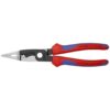 Knipex 1382200SB 8 6-in-1 Electrical Installation Pliers - Metric Wire Knipex 1382200SB 8" 6-in-1 Electrical Installation Pliers - Metric Wire