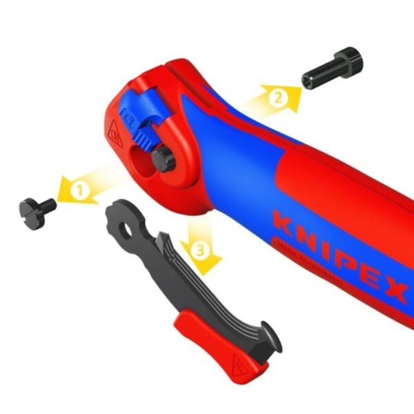 Knipex 1650145SBA 5-3/4" Ratcheting Knife