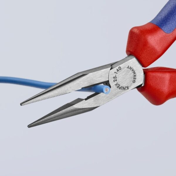 Knipex 2502140 5-1/2" Long Nose Pliers with Cutter