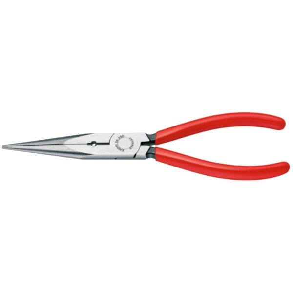 Knipex 2611200SBAS1 8" Long Nose Pliers with Cutter and 12 AWG Stripping Hole
