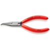 Knipex 3231135 5-1/4" Long Nose Relay Adjusting  40° Angled Pliers - Flat Tips
