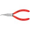 Knipex 3231135 5-1/4" Long Nose Relay Adjusting  40° Angled Pliers - Flat Tips