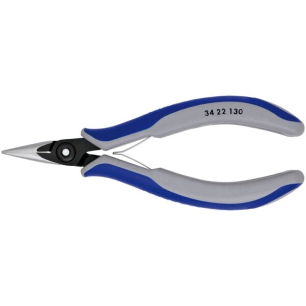 Knipex 3422130 5-1/4" Electronics Pliers - Half Round Tips