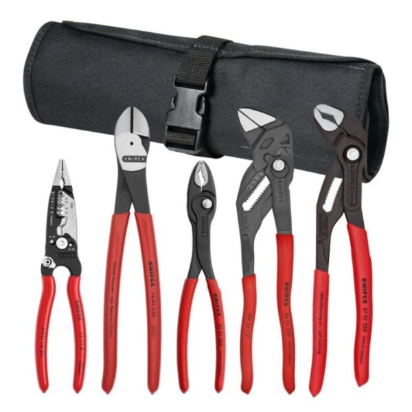 Knipex 9K0080150US Core Pliers Set in Tool Roll 5-Piece