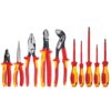 Knipex 9K989831US 1000V Insulated Pliers and Screwdriver Tool Set in Hard Case 10-Piece