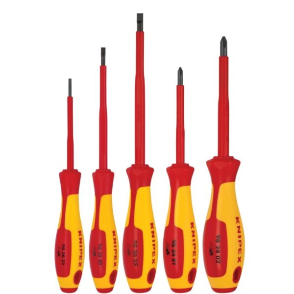 Knipex 9K989832US 1000V Insulated Screwdriver Set 5-Piece