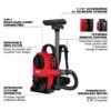 Milwaukee 0895-20 M18 FUEL 3-in-1 Backpack Vacuum - Tool Only