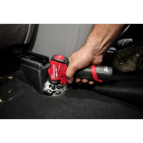 Milwaukee 3048-20 M12 FUEL 1/4" Subcompact Impact Wrench with Friction Ring - Tool Only